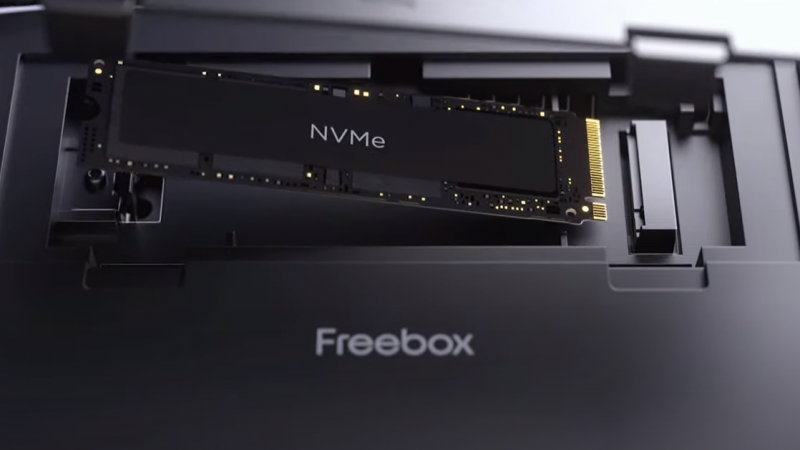 Free apporte des précisions importantes sur le disque NVMe à intégrer dans sa nouvelle Freebox Ultra