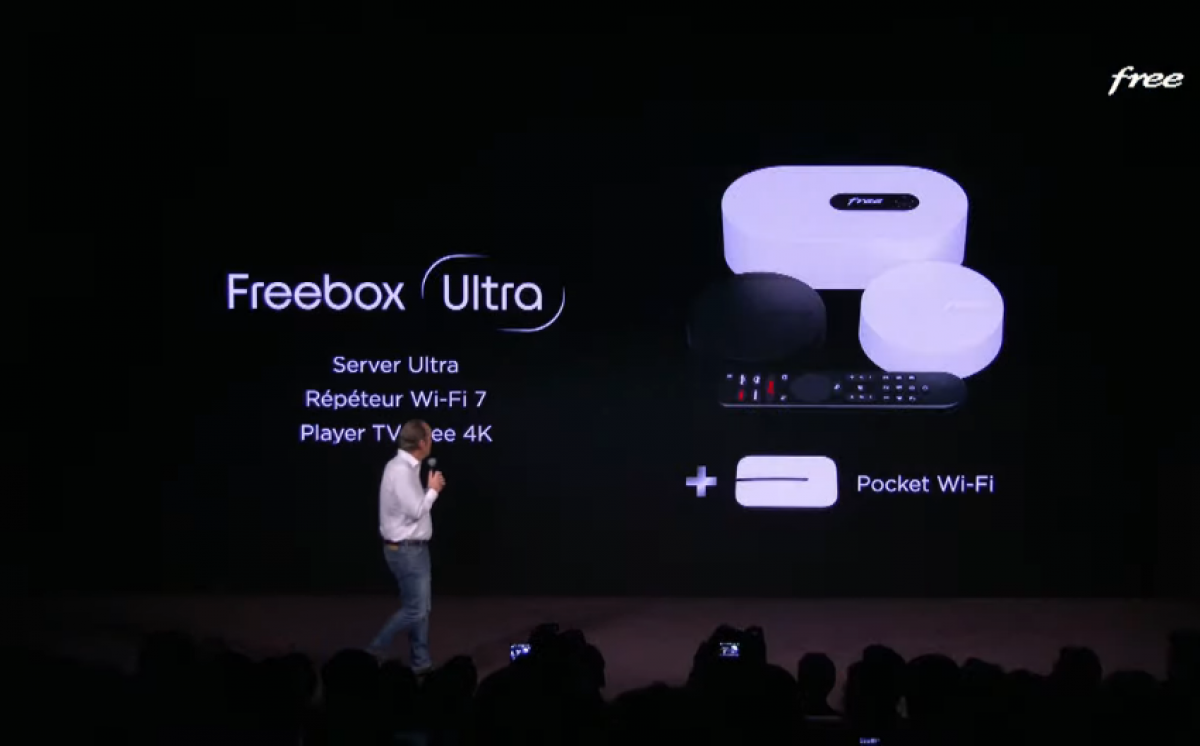 La Freebox Ultra utilise le player Pop