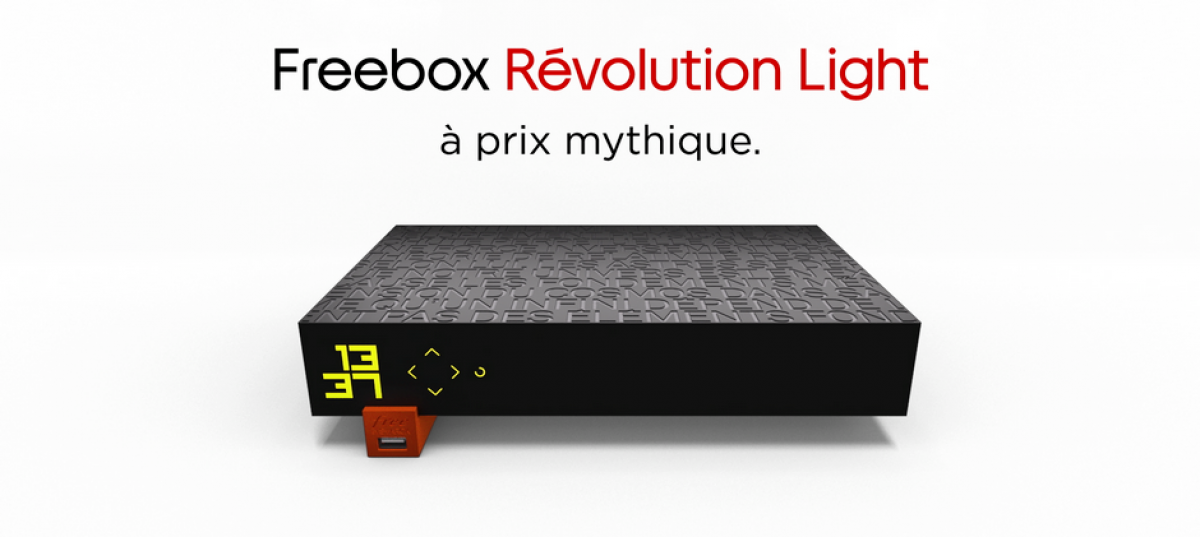 Free modifie sa Freebox  Révolution pour une version “Light”, moins chère