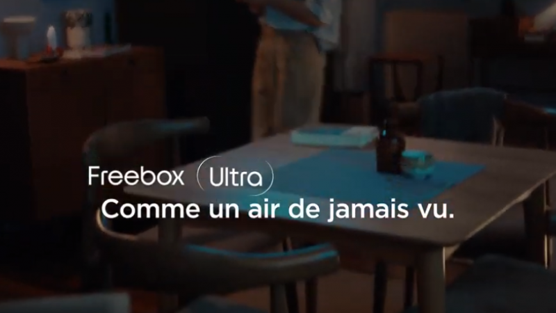 Découvrez la nouvelle campagne de pub TV de la Freebox Ultra