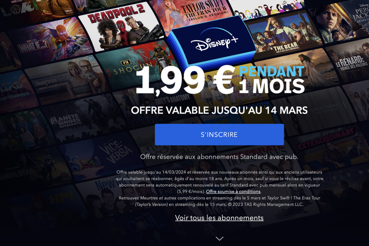Freebox Pop, Delta, mini 4K, Apple TV : Disney+ casse le prix de son offre avec pub jusqu’au 14 mars