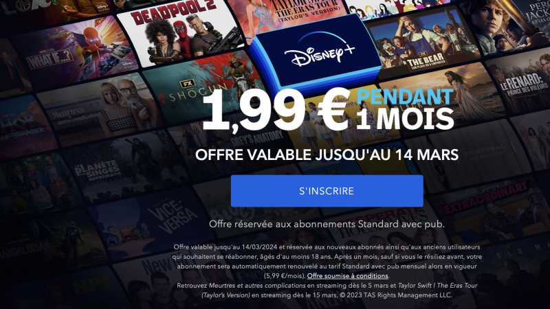 Freebox Pop, Delta, mini 4K, Apple TV : Disney+ casse le prix de son offre avec pub jusqu’au 14 mars