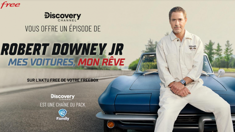 Free et Discovery offrent un nouveau contenu directement sur la Freebox