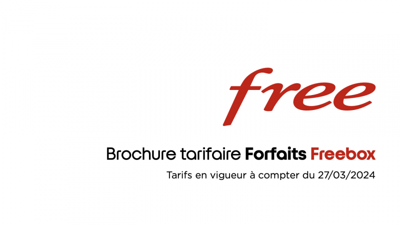 Free déploie une nouvelle brochure tarifaire Freebox avec l’arrivée de nouveautés