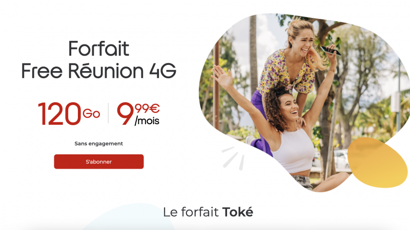 Free Réunion élargit son forfait Toké à 9€99 avec une nouvelle destination