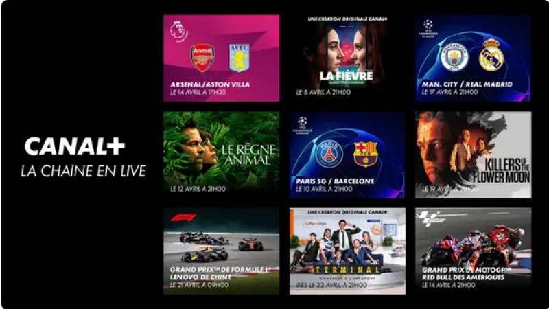 Surprise, Canal+ La Chaîne en Live est désormais disponible pour les nouveaux abonnés Freebox Pop et Ultra Essentiel