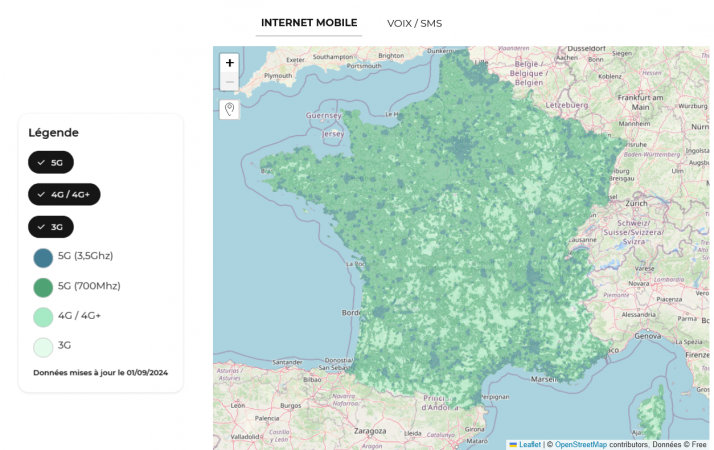 Êtes-vous couverts par la 3G, 4G et 5G de Free Mobile ? L'opérateur met ...