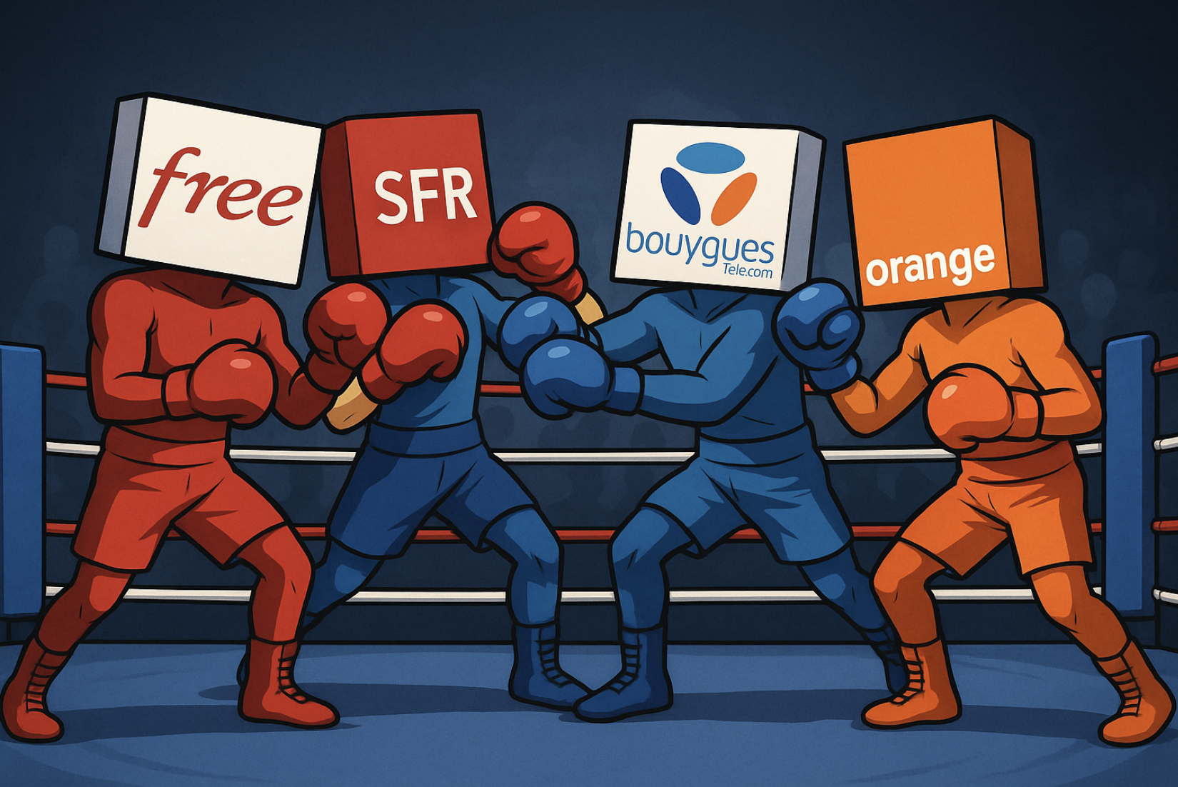 Comparatif : la nouvelle Bbox 5G a-t-elle de quoi inquiéter Free, Orange, SFR ou RED ?