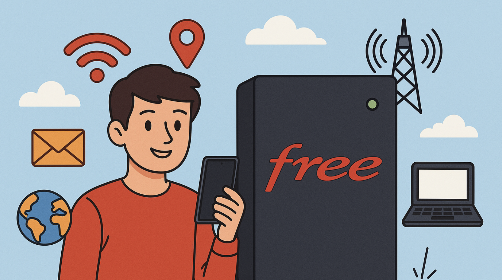 Le saviez-vous : ces services officiels de Free permettent aux abonnés Freebox de repérer et bloquer les intrus sur leur WiFi
