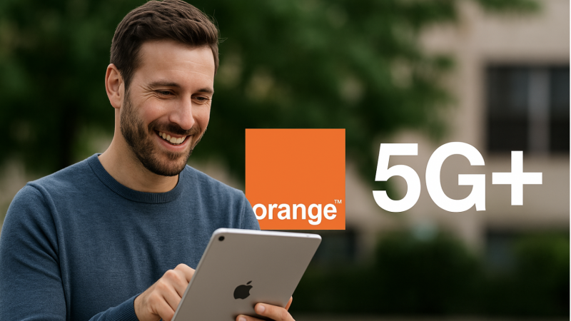 La 5G+ d’Orange prête à débarquer sur iPad dès le mois prochain
