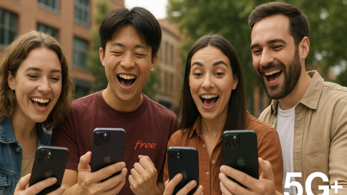 Free Mobile annonce activer la 5G+ par défaut pour tous ses abonnés, avec 150 modèles compatibles