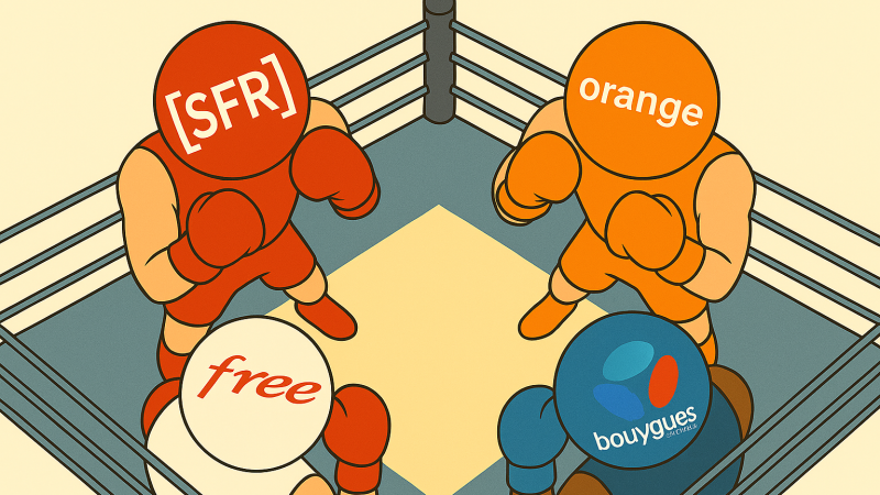 Comparatif : la nouvelle Bbox Rentrée face aux box entrée de gamme de Free, Orange et SFR