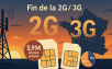 Fin de la 2G et 3G : il reste encore 5,9 millions de cartes SIM actives, l’Arcep lance un suivi très précis
