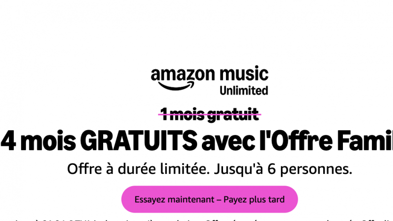 Abonnés Freebox : l’abonnement Amazon Music Family pour 6 personnes est offert pendant 4 mois