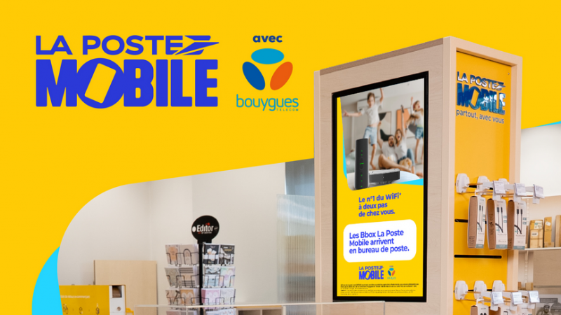 Lancement de nouvelles offres “Bbox La Poste Mobile”, La Poste se met au fixe