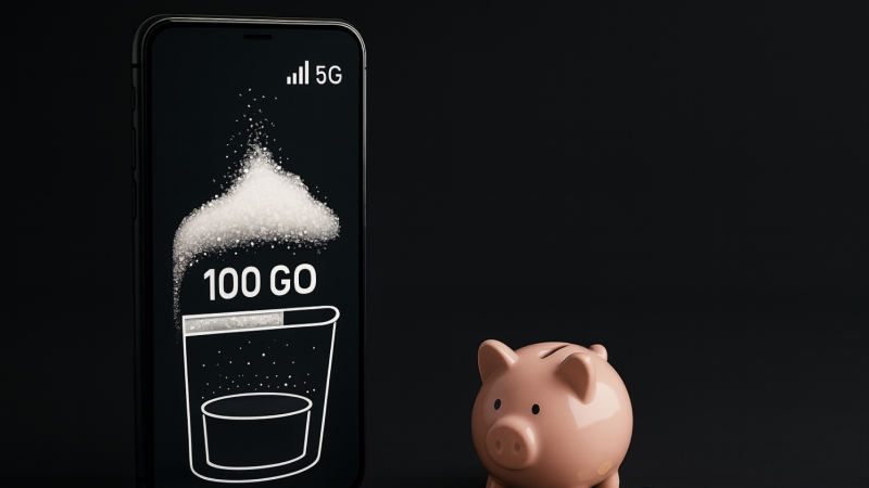 Forfaits mobiles XXL, usages mini : les Français consommeraient seulement 10% de la data incluse dans leur offre