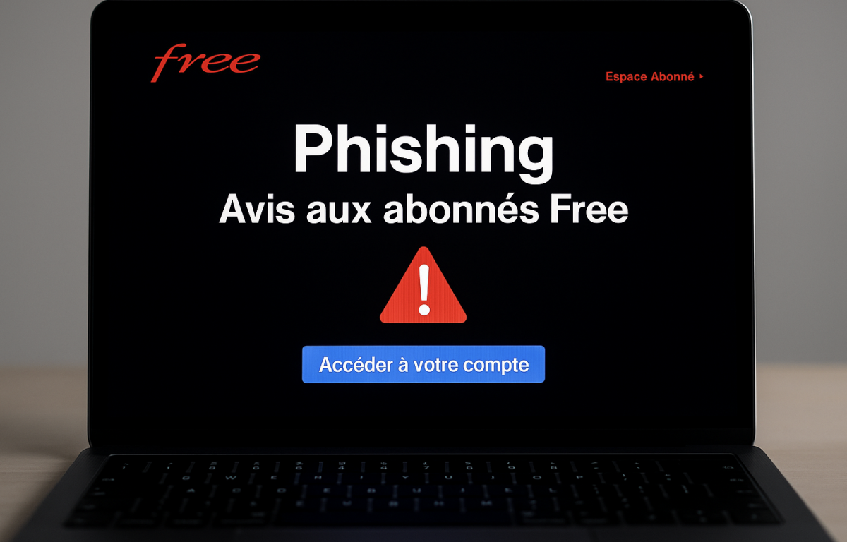 Free alerte ses abonnés face à une nouvelle vague d’arnaques les visant, des mails frauduleux affichent leur IBAN