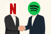 Netflix signe un partenariat inédit avec Spotify pour proposer de nouveaux types de contenus
