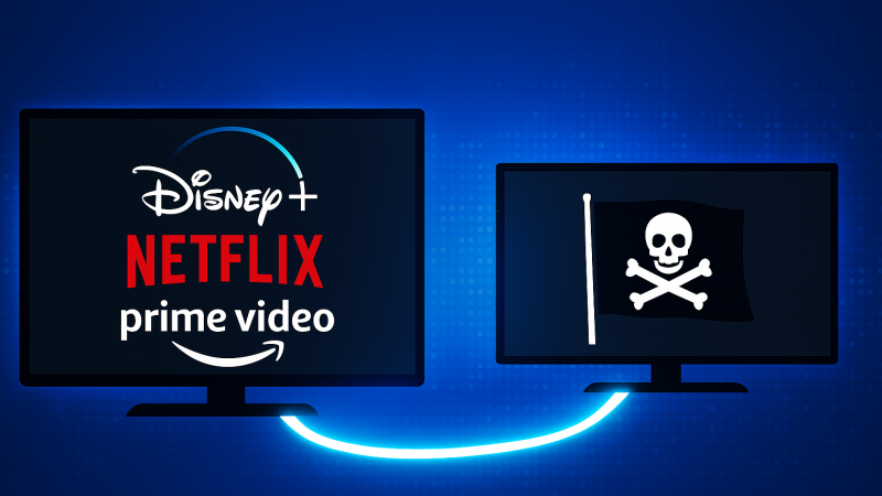 Streaming illégal : une faille dont personne ne parle peut coûter très cher à Netflix, Prime Video, Disney+ etc