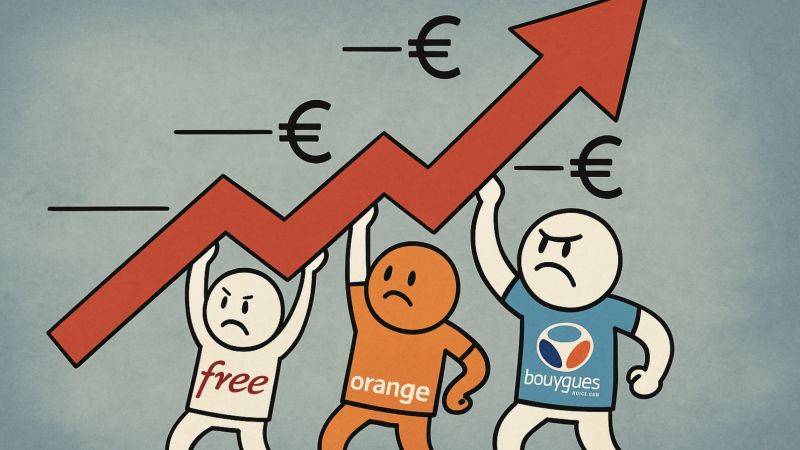Orange, Bouygues Telecom et Free : le rachat de SFR pourrait faire grimper le prix des abonnements mais pas seulement