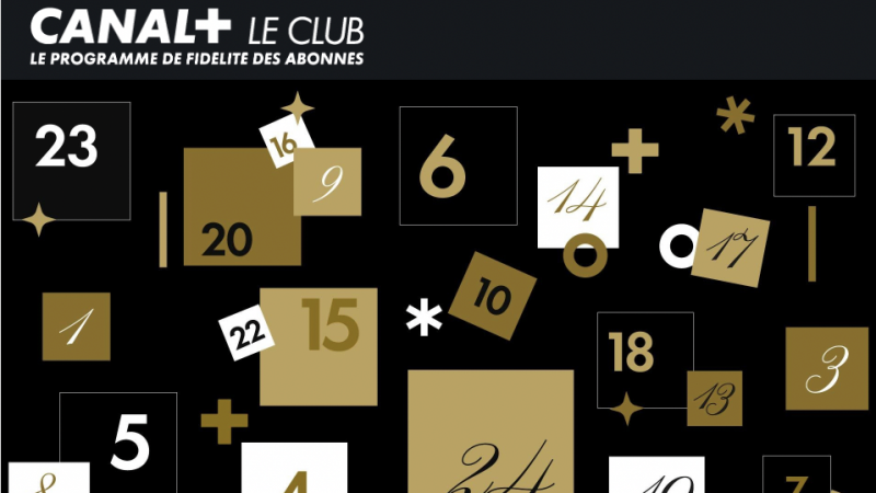 Canal+ annonce lancer un calendrier de l’Avent rempli de “24 surprises exclusives” pour ses abonnés