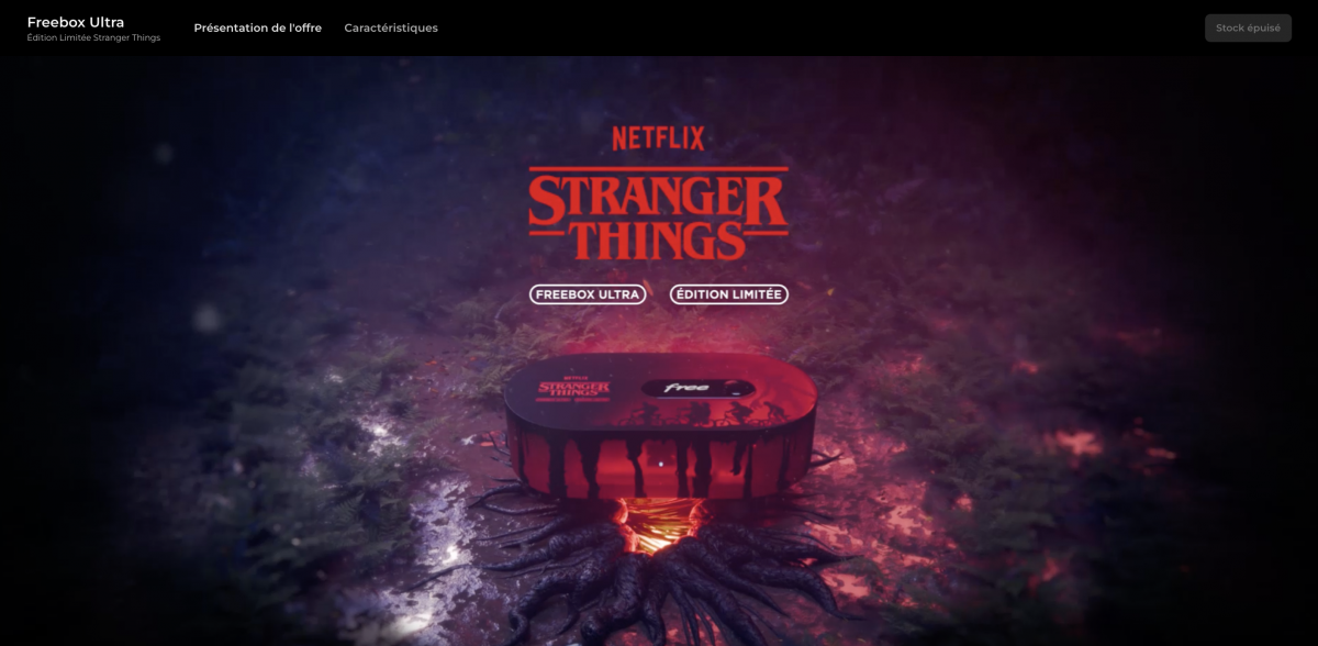 Freebox Ultra Stranger Things : c’est fini pour tout le monde, le stock est officiellement épuisé