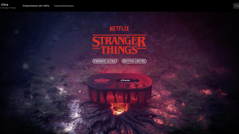 Freebox Ultra Stranger Things : c’est fini pour tout le monde, le stock est officiellement épuisé
