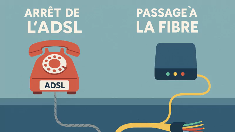 L’ADSL en chute libre alors que 2026 s’annonce comme une année charnière pour l’extinction du réseau cuivre d’Orange
