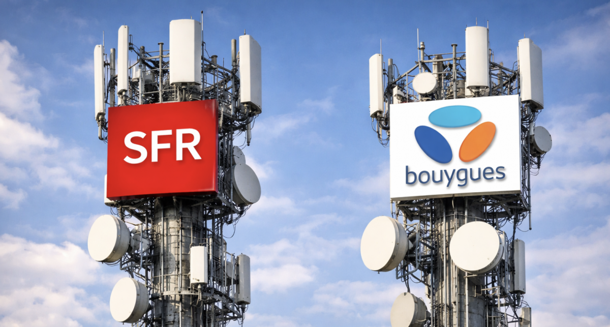SFR et Bouygues Telecom finalisent la vente stratégique de 3 700 sites mobiles, tout est en règle