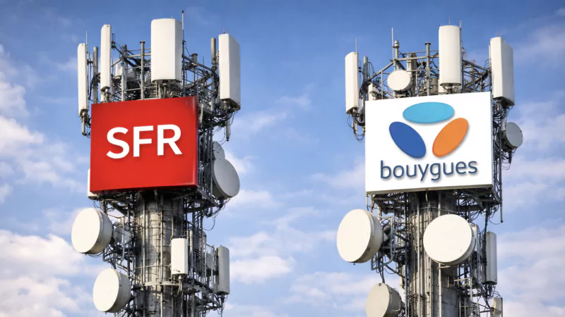 SFR et Bouygues Telecom finalisent la vente stratégique de 3 700 sites mobiles, tout est en règle