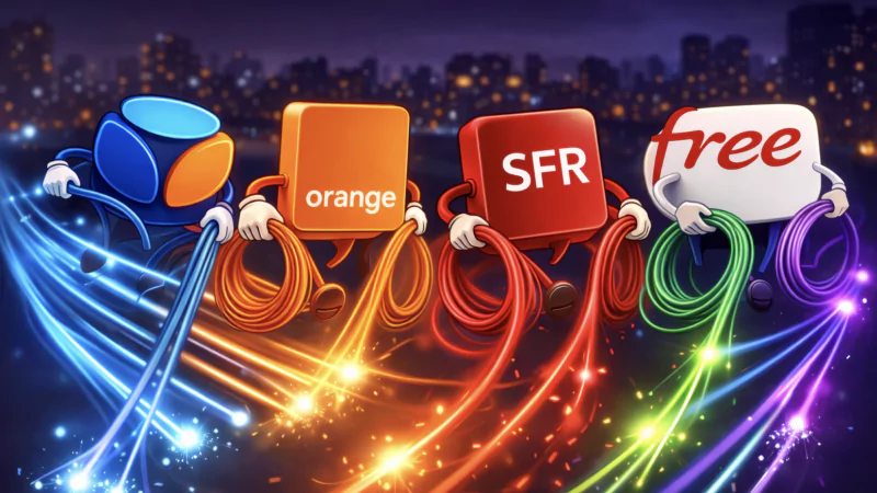 Fibre : Bouygues Telecom, Free, Orange et SFR s’affrontent pour capter les derniers abonnés ADSL dans un contexte particulier