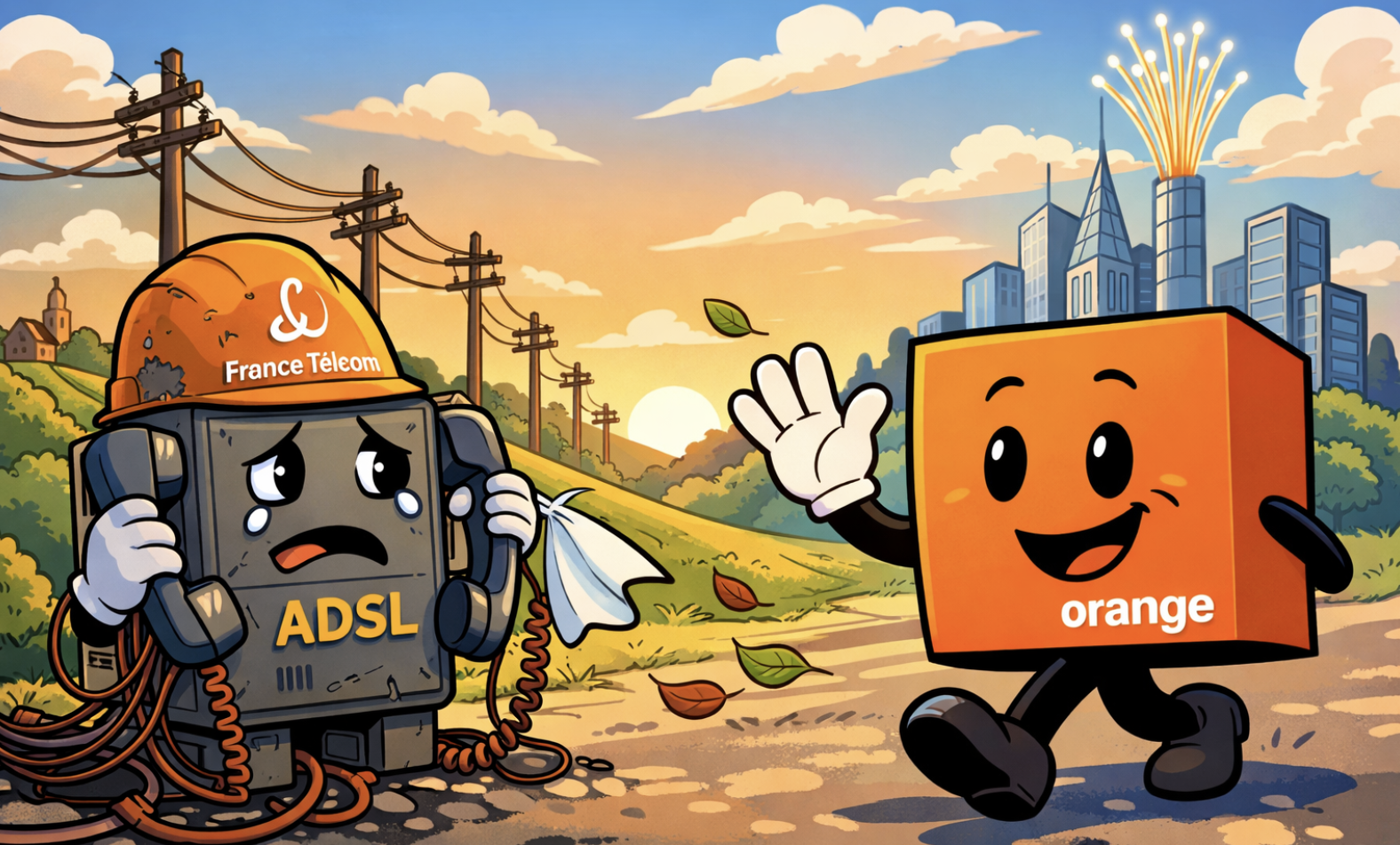 C’est fait, Orange ferme son réseau cuivre dans de nombreuses communes, de premières grandes agglomérations concernées