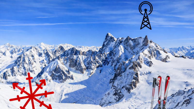 Free couvre plus de 230 stations de ski en 5G, comment les trouver ?