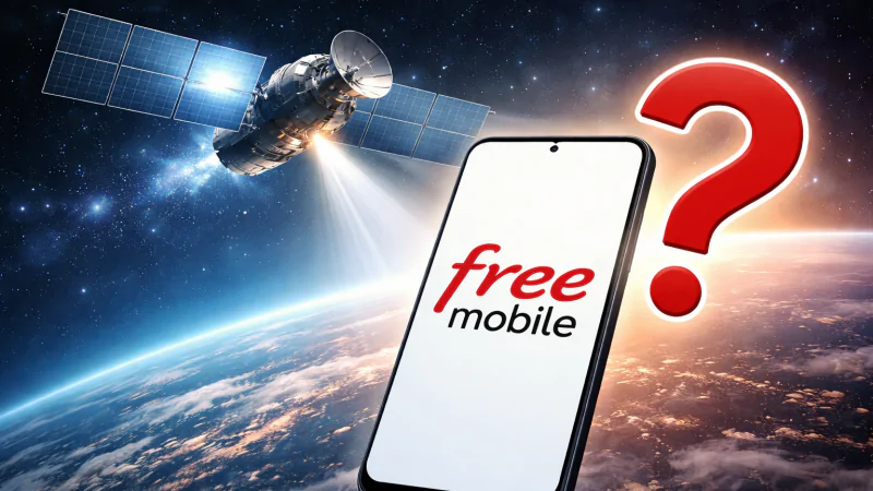 Une connexion satellite chez Free Mobile, “un jour peut être”… mais l’opérateur reste pragmatique