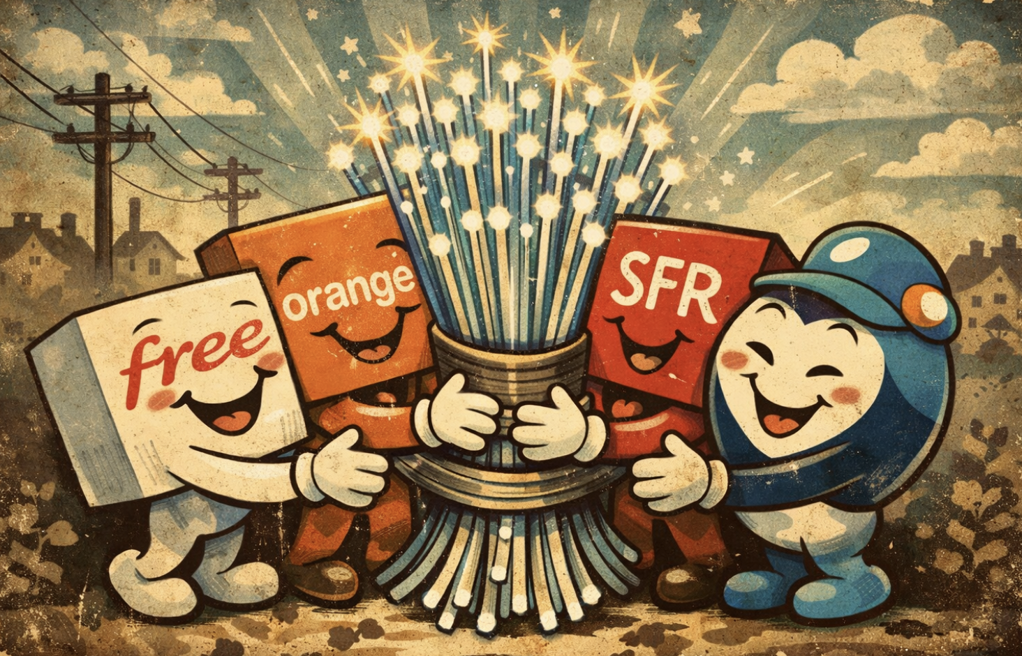 Prendre une offre ADSL chez Orange, Free et SFR est désormais quasiment impossible, Bouygues Telecom est déjà 100 % fibre