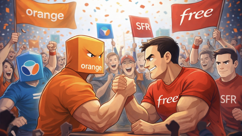 Orange coiffe Free au poteau sur la satisfaction client et prend la tête, on vous dit tout