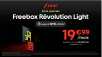 Free lance sa nouvelle offre Freebox Révolution Light sur Veepee, mais ce n’est pas une révolution