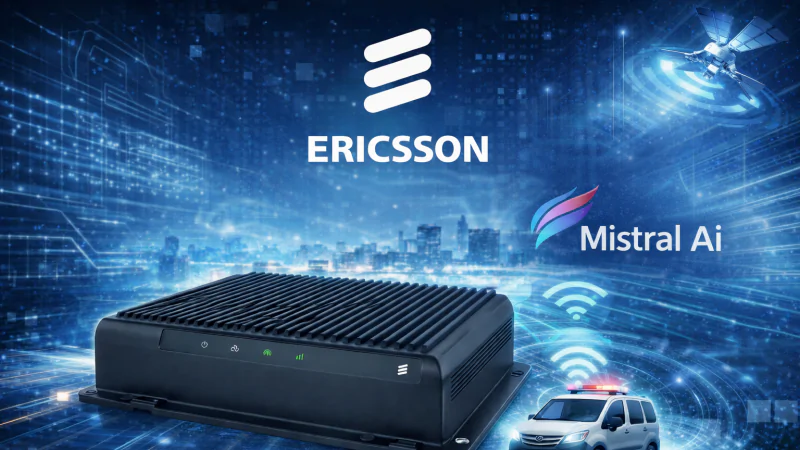 Ericsson, partenaire d’Orange et Bouygues, innove avec de l’IA dans les réseaux et un routeur high-tech