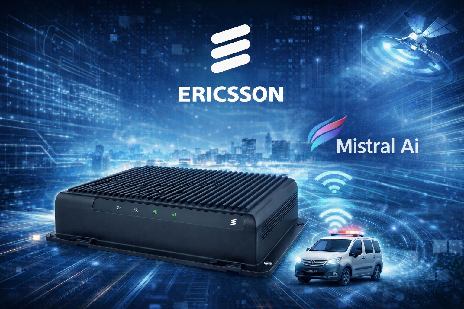 Ericsson, partenaire d’Orange et Bouygues, innove avec de l’IA dans les réseaux et un routeur high-tech