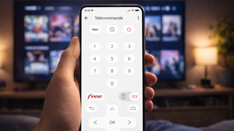 Free lance une toute nouvelle télécommande virtuelle pour tous ses abonnés Freebox avec TV, on l’a testée pour vous