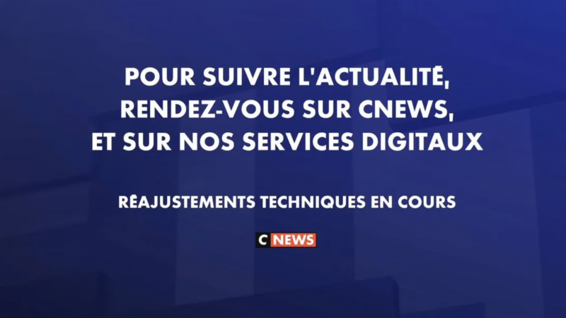 La nouvelle chaîne CNews Prime n’émet plus pour le moment sur les box de Free, Orange, SFR et Bouygues Telecom