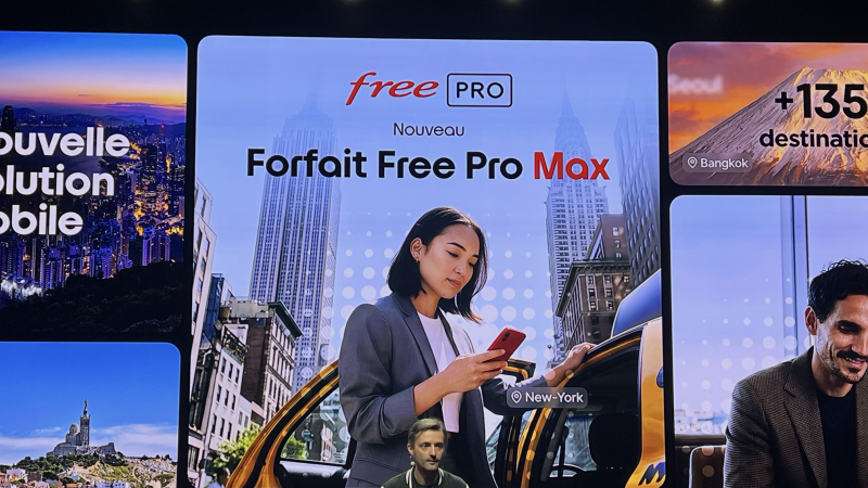 Free Pro déclenche une offensive dans le B2B avec son nouveau forfait Free Max Pro illimité