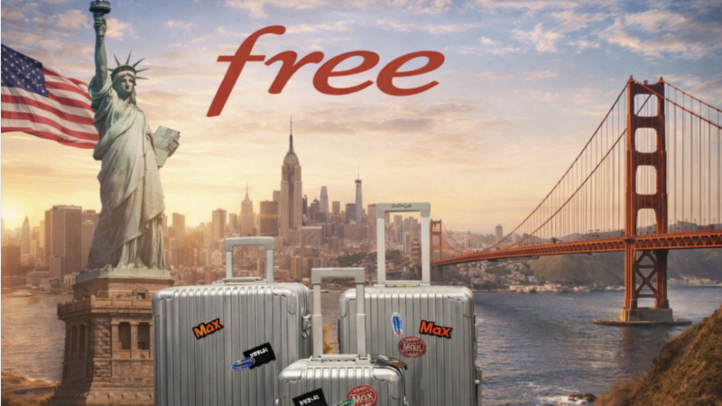 États-Unis : 5G, data incluse ou illimitée, appels… tout ce qui attend les abonnés au forfait mobile Free 5G+ et Free Max sur place