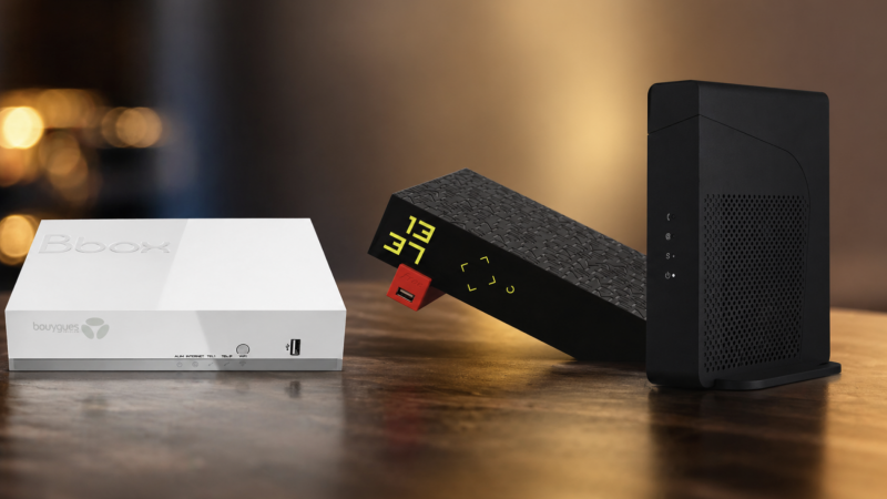 Voici les box internet les plus vieilles encore commercialisés en France, deux Freebox dans le Top 5