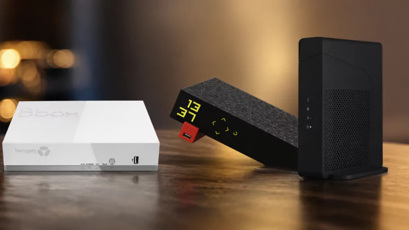 Voici les box internet les plus vieilles encore commercialisés en France, deux Freebox dans le Top 5