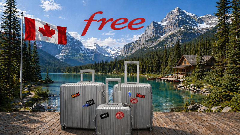 Canada : 5G partout, data incluse ou illimitée, appels… tout ce qui attend les abonnés au forfait Free 5G+ ou Free Max là-bas