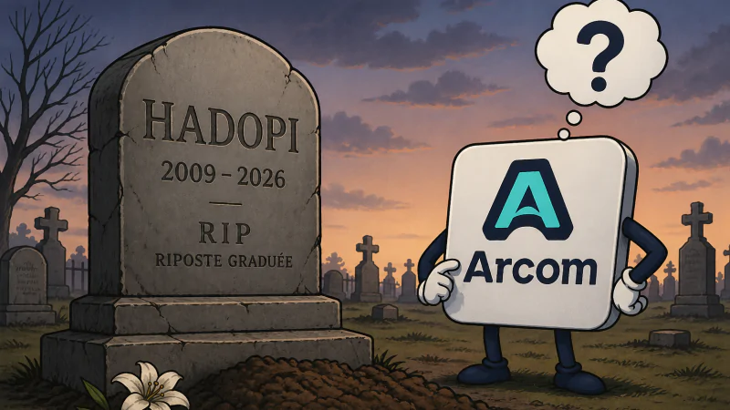 Piratage : le modèle Hadopi presque enterré par le Conseil d’État, l’Arcom prépare la suite et compte sur les opérateurs