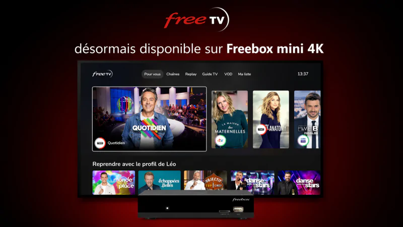 Nous avons testé la version pour Freebox mini 4K de Free TV, une agréable surprise