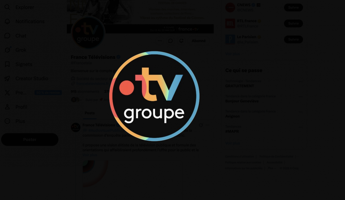 Audiovisuel public : France Télévisions étrille sans surprise le rapport Alloncle, le président de la commission se désolidarise