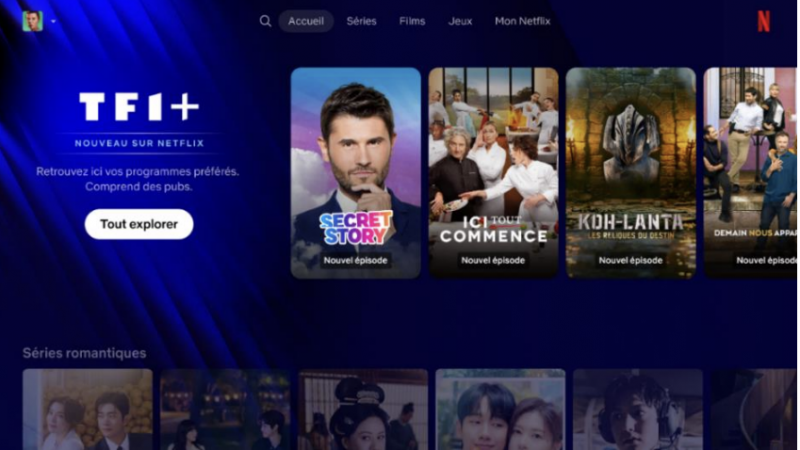 C’est parti, les chaînes TF1 et 35 000 heures de contenus débarquent sur Netflix, une première mondiale